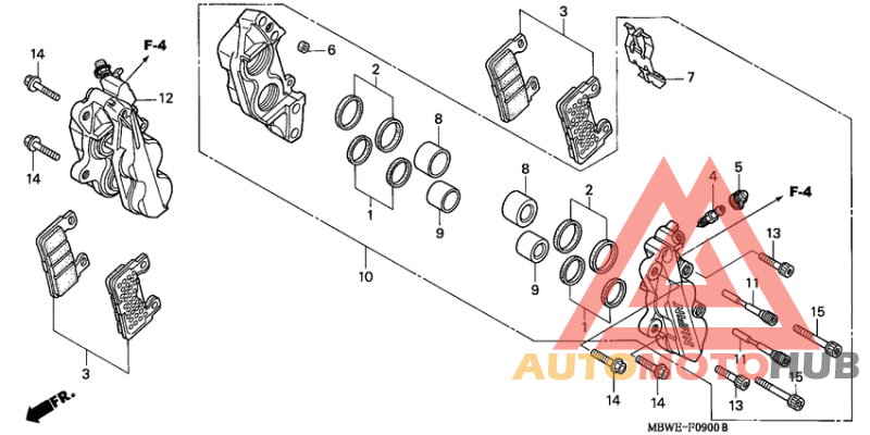 Передний суппорт
