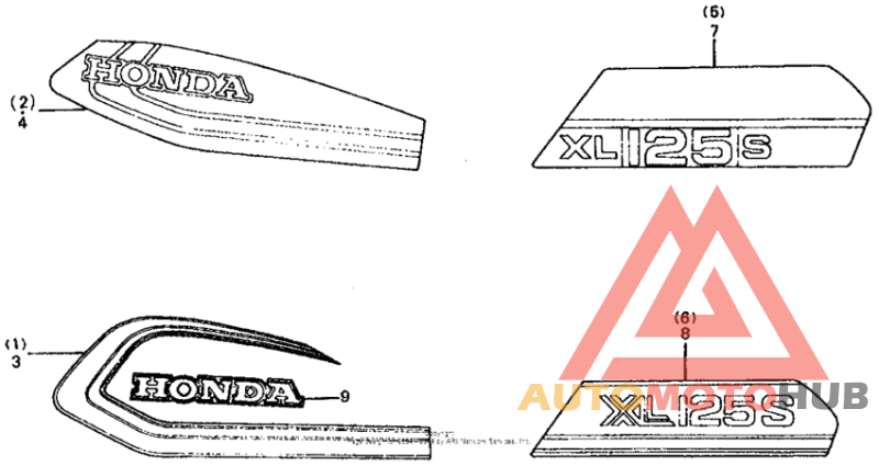 Stripe + emblem 79-80