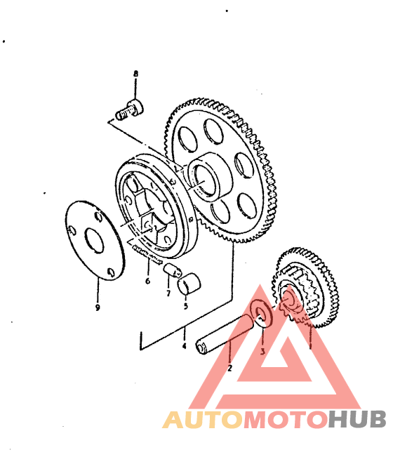 Муфта стартера
