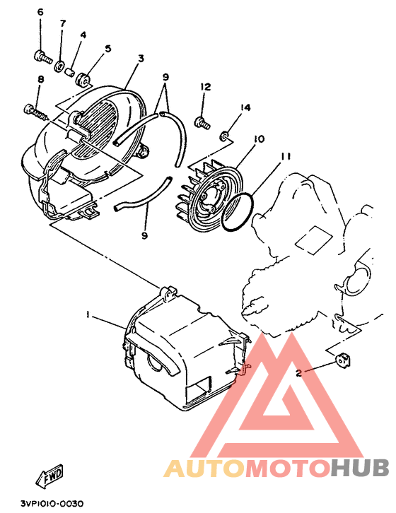 Air shroud. fan