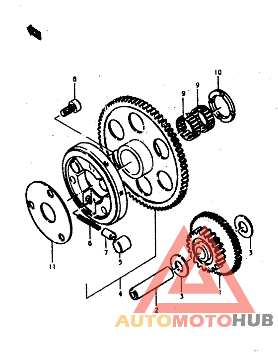 Муфта стартера