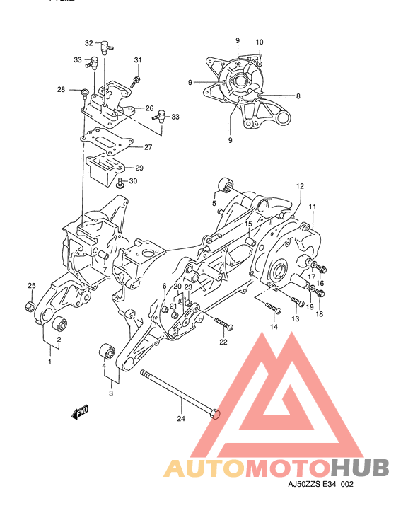 Картер двигателя