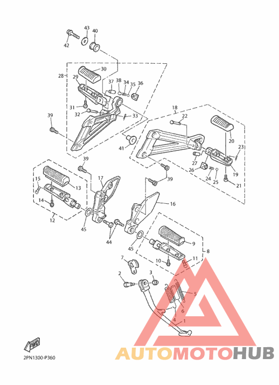 Stand & footrest