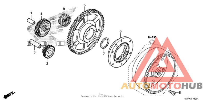 Муфта стартера