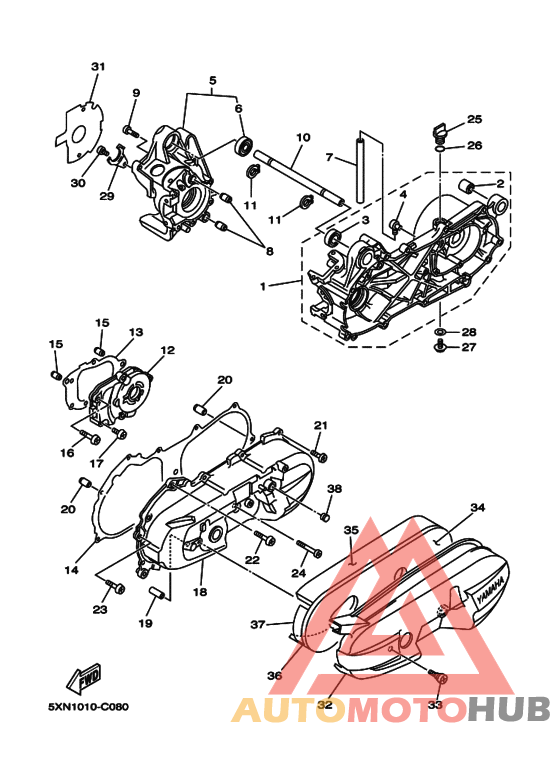 Картер двигателя
