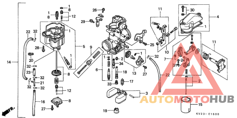 Carburetor assy