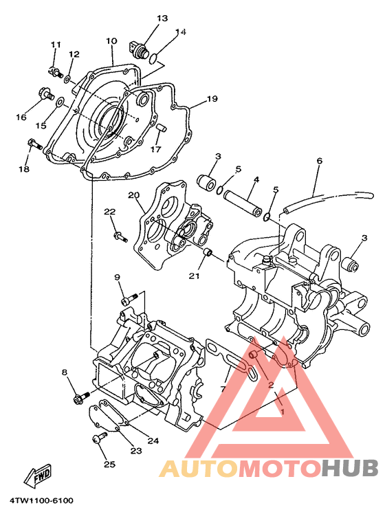 Картер двигателя