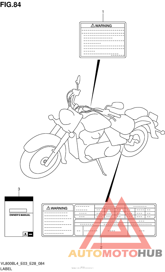 Label (Vl800Bl4 E28)