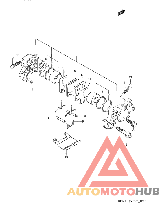 Задний суппорт