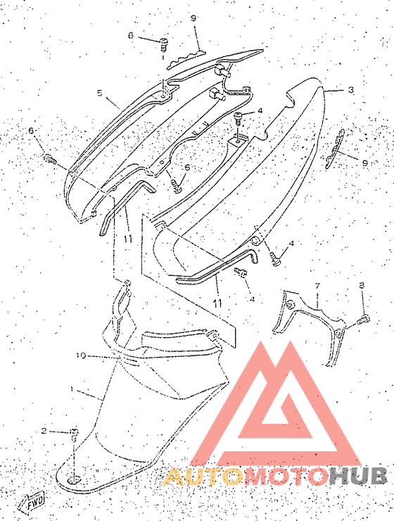 Боковые обтекатели