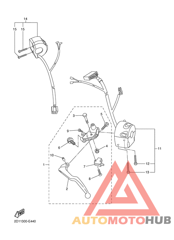 Handle switch & lever