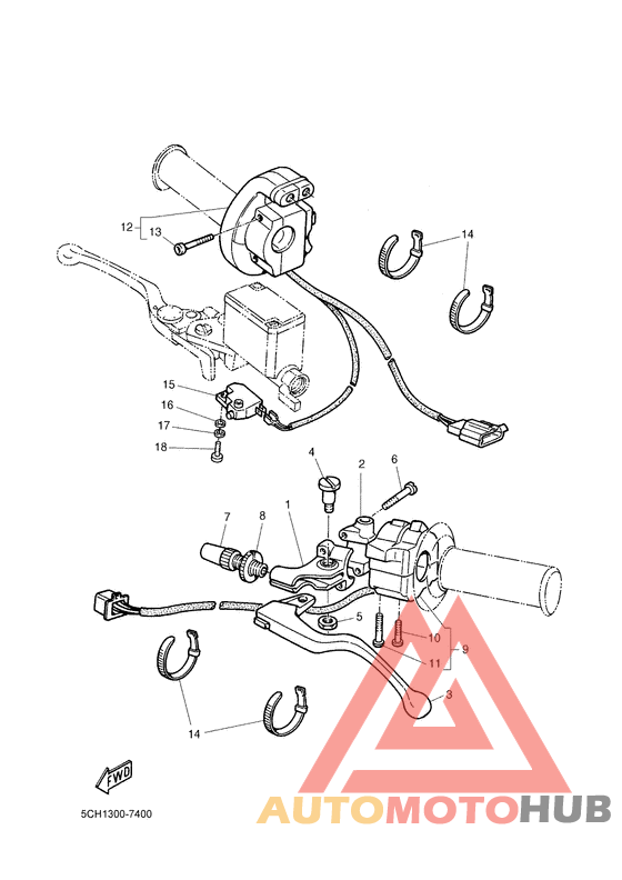 Handle switch & lever