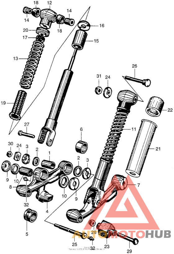 Передние аммортизаторы
