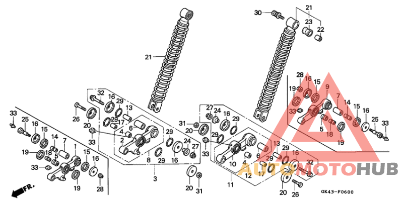 Передние аммортизаторы