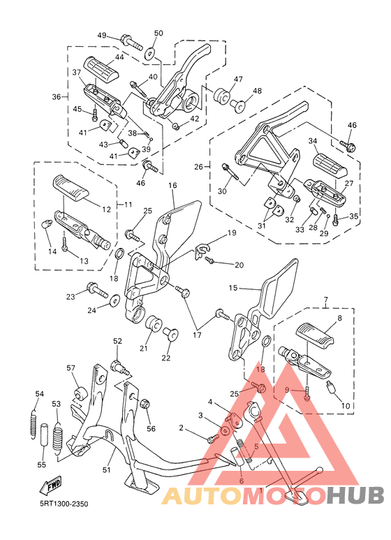 Support. repose-pied