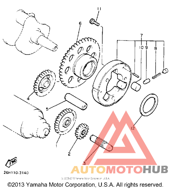 Муфта стартера