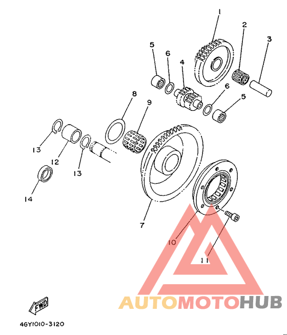Муфта стартера