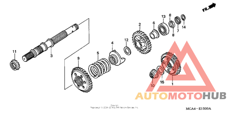 Вал ведущий