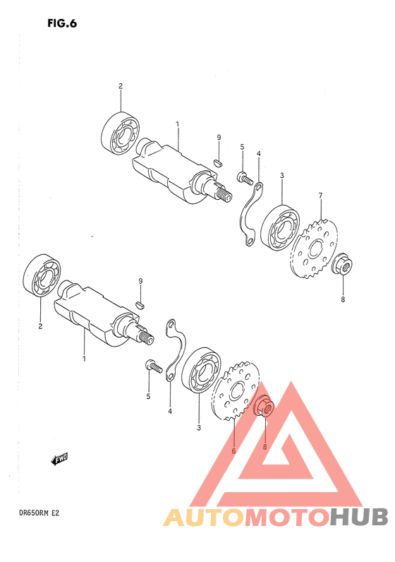 Балансир кривошипа