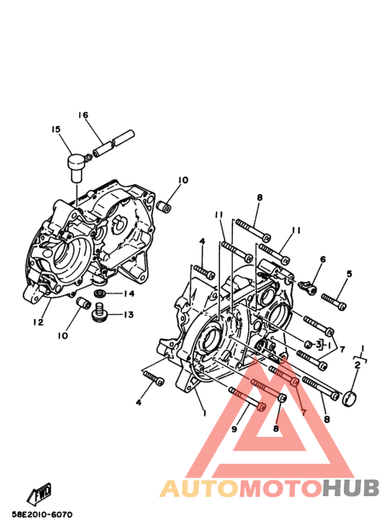 Картер двигателя