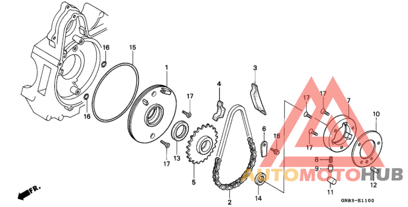 Муфта стартера