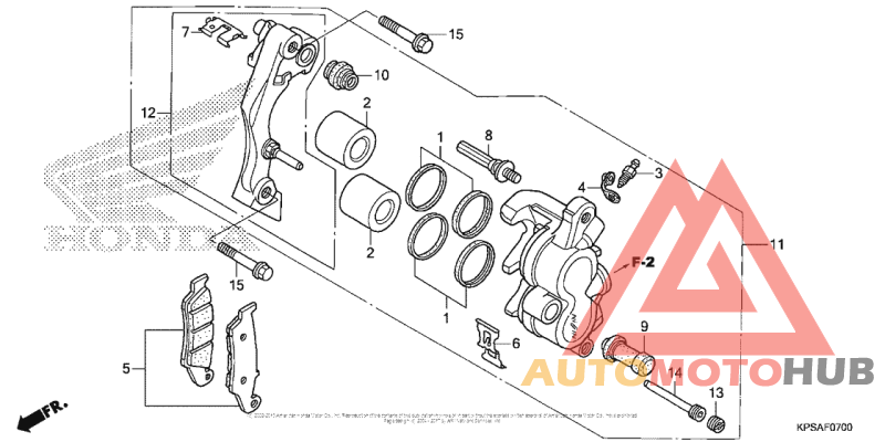 Передний суппорт