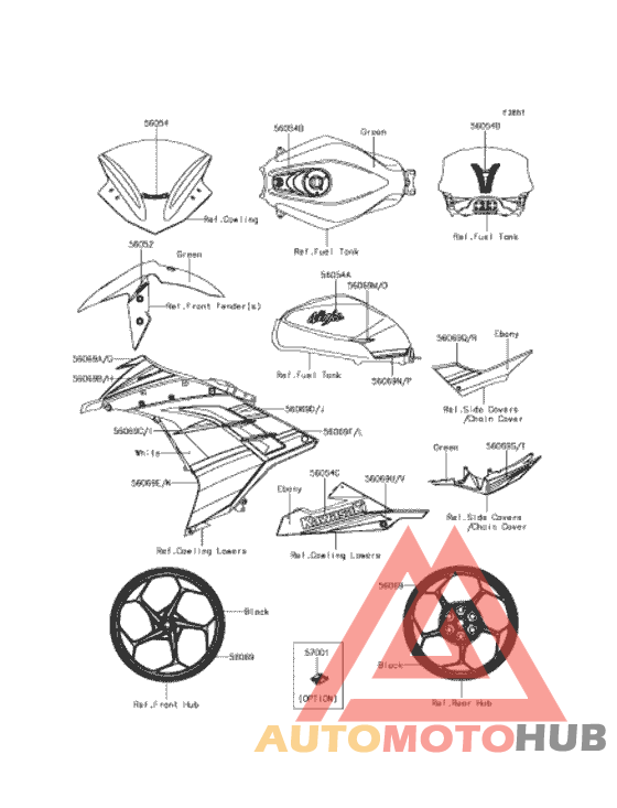 デカール(グリーン)(MFF)