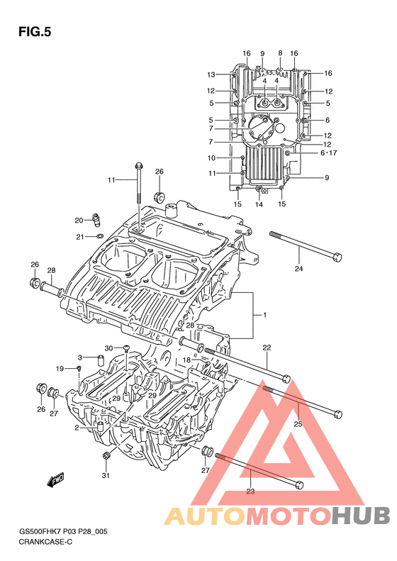 Картер двигателя