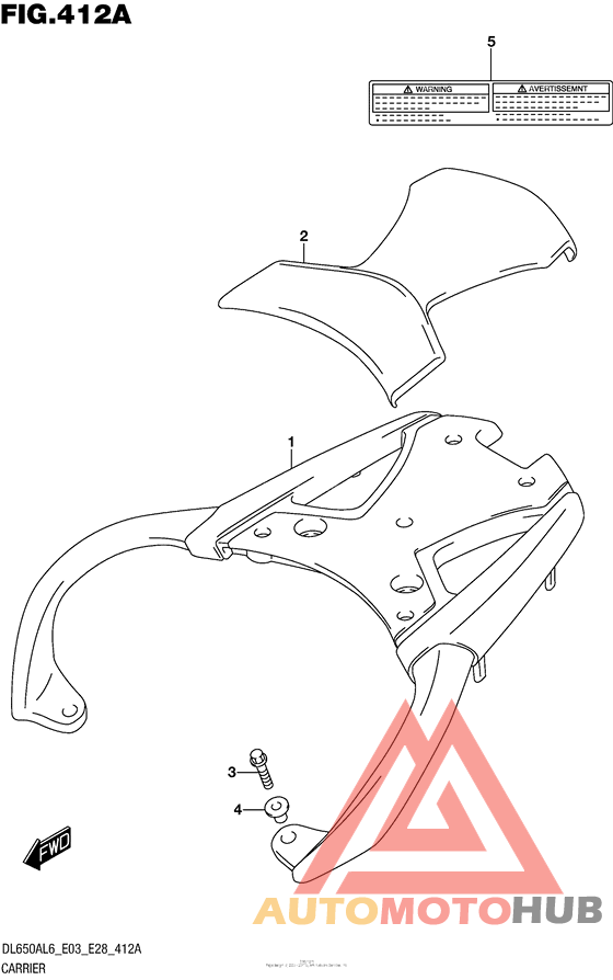Carrier (Dl650Al6 E28)