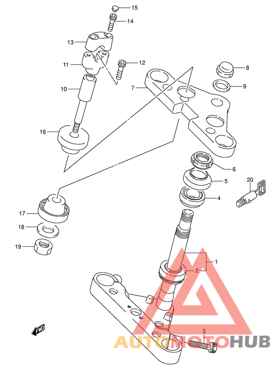 Траверса нижняя