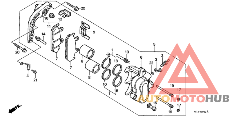 Передний суппорт