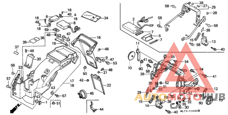 Заднее крыло