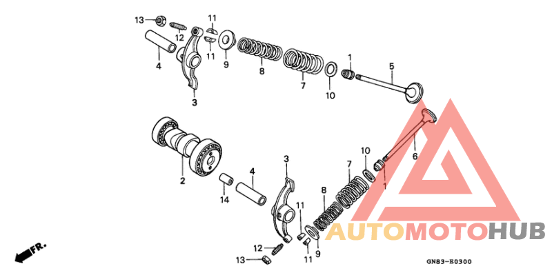 Распред вал/клапана