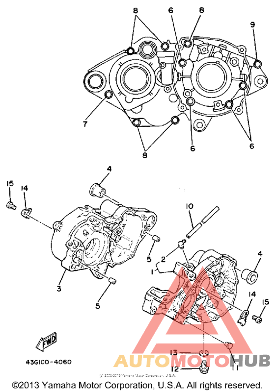 Картер двигателя