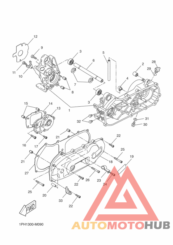 Картер двигателя