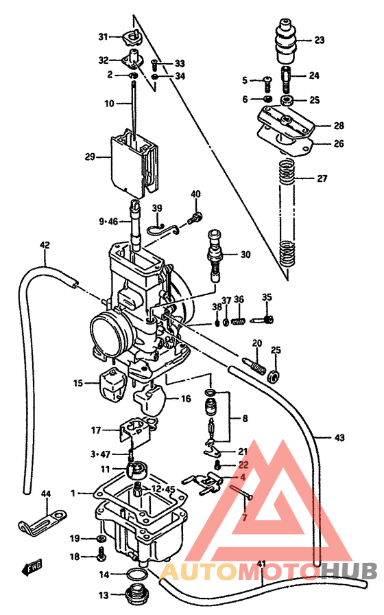 Carburetor assy