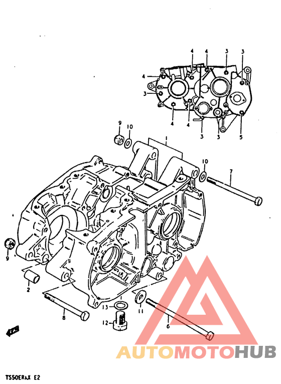 Картер двигателя