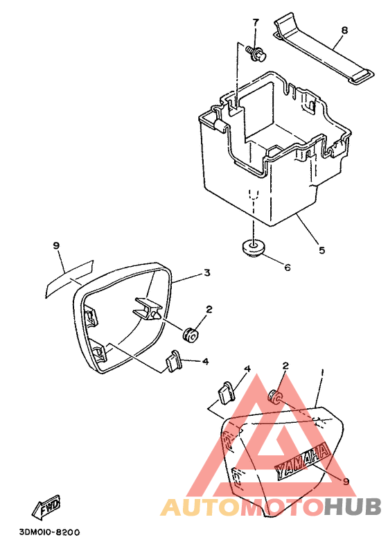 Side cover / oil tank