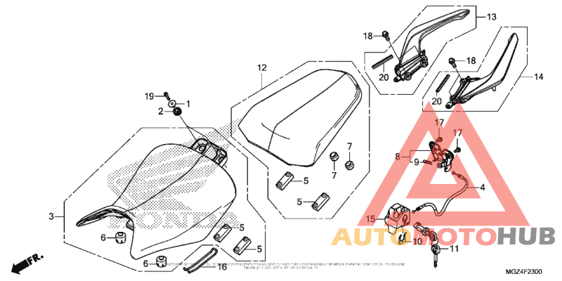 Seat + Rear Grip