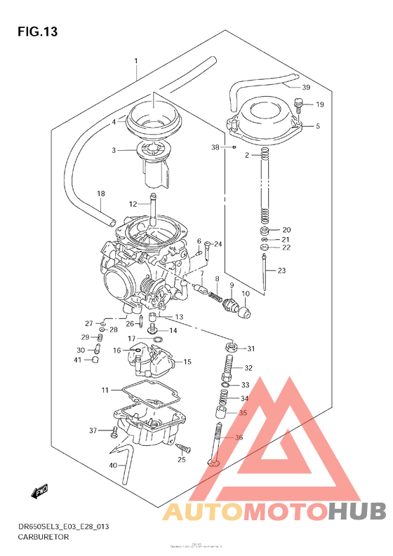 Carburetor (Dr650Sel3 E33)