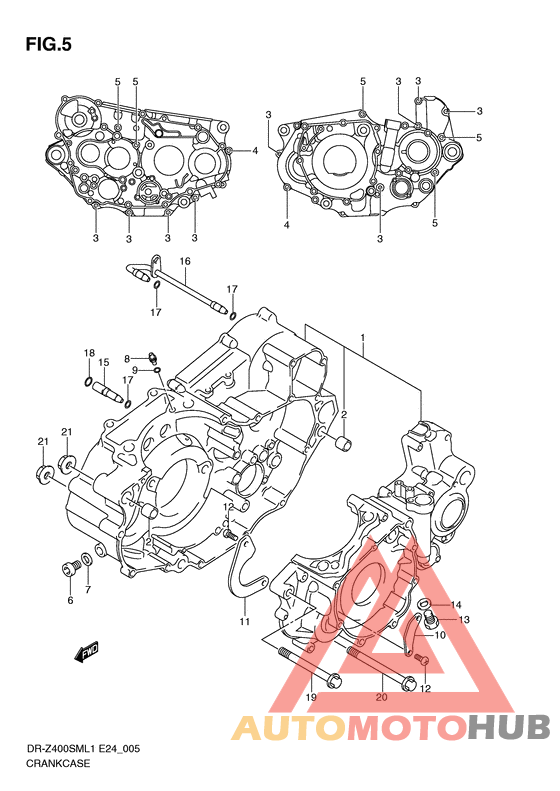 Картер двигателя
