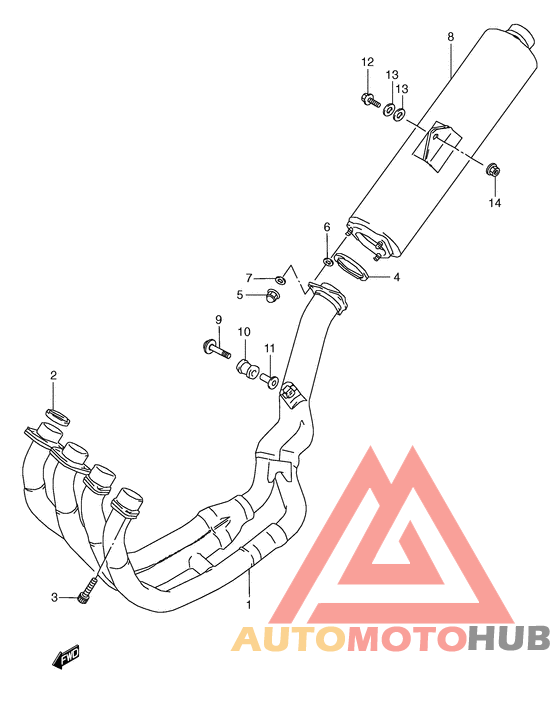 Muffler comp