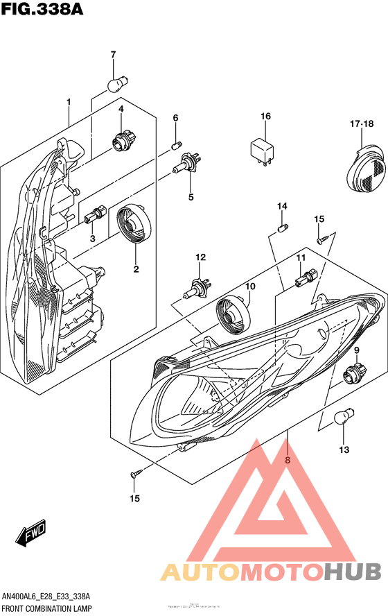 Front Combination Lamp