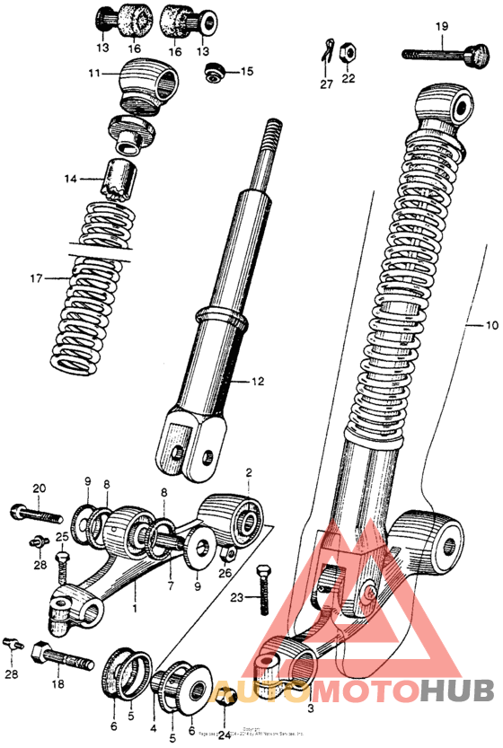 Передние аммортизаторы
