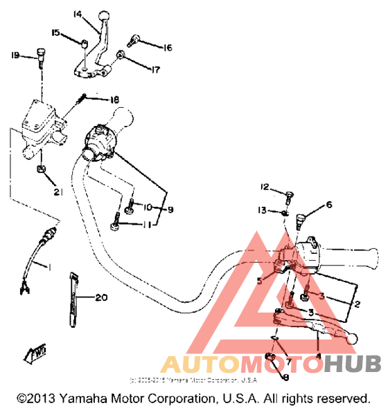 Handle switch - lever
