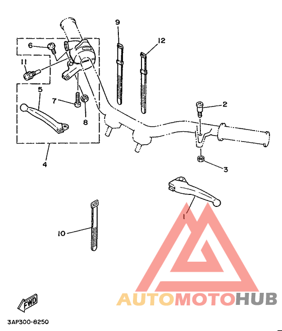Handle switch. lever