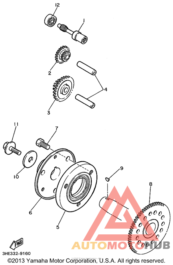 Муфта стартера