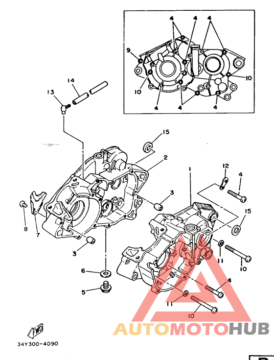 Картер двигателя