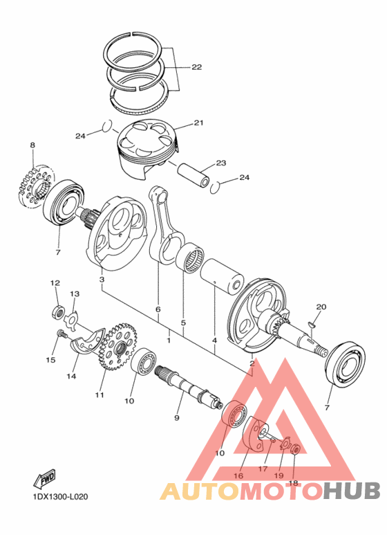 Crankshaft & piston