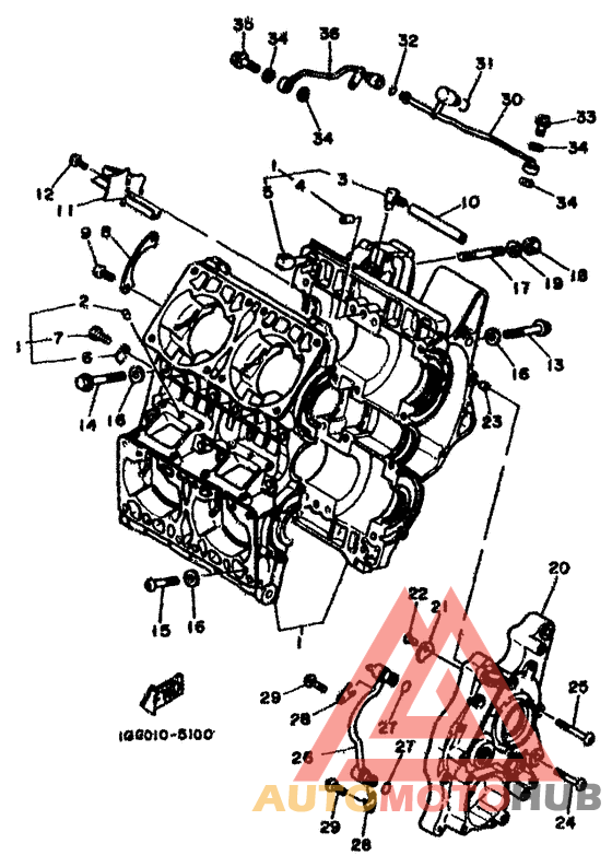 Картер двигателя